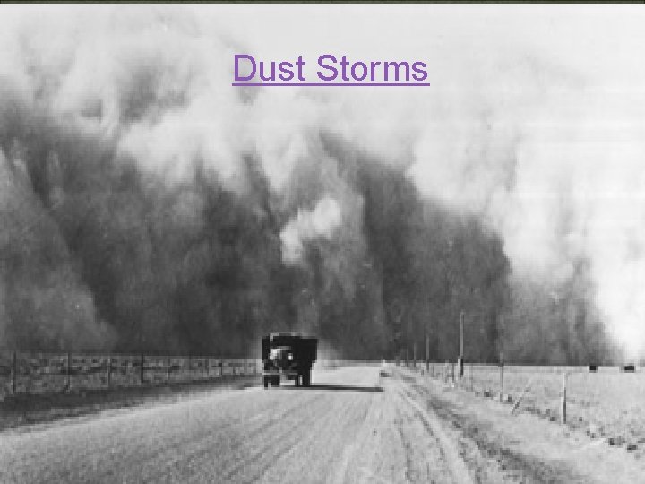 Dust Storms 