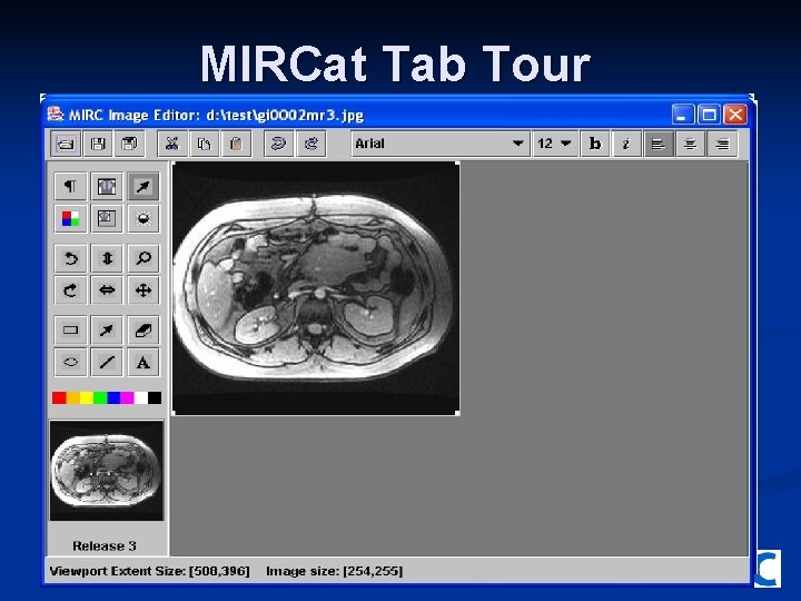 MIRCat Tab Tour 