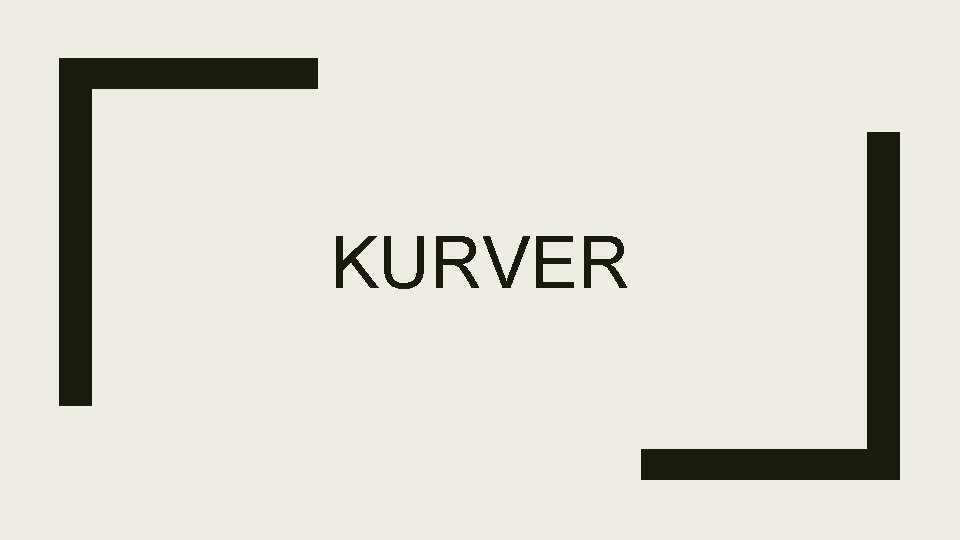 KURVER 