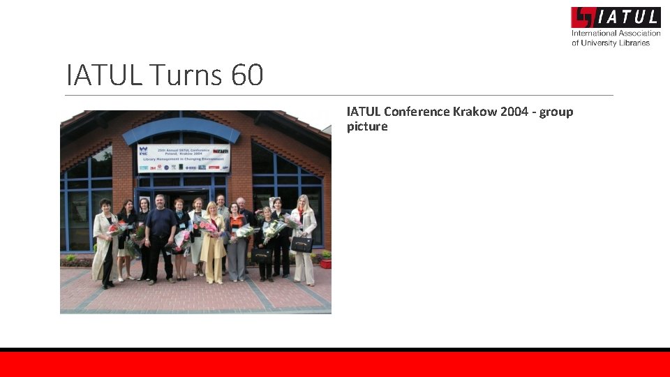 IATUL Turns 60 IATUL Conference Krakow 2004 - group picture 