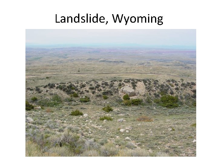 Landslide, Wyoming 