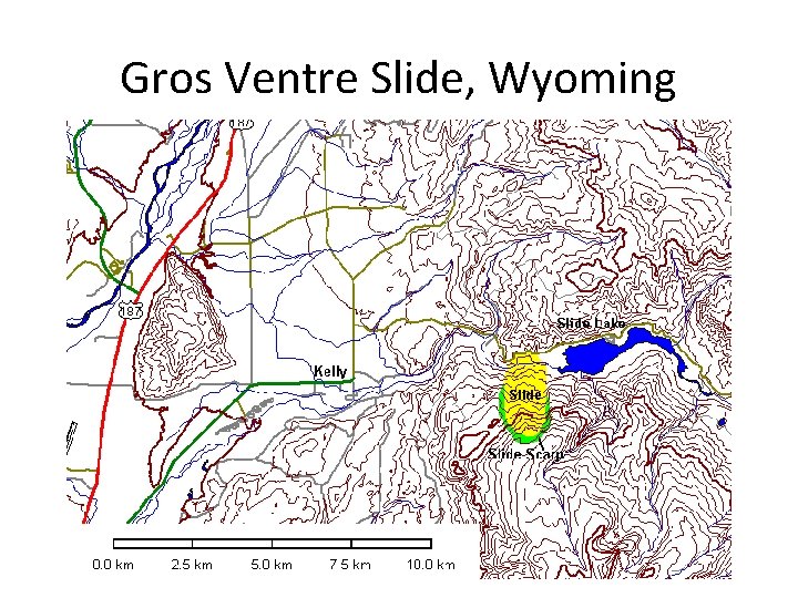 Gros Ventre Slide, Wyoming 