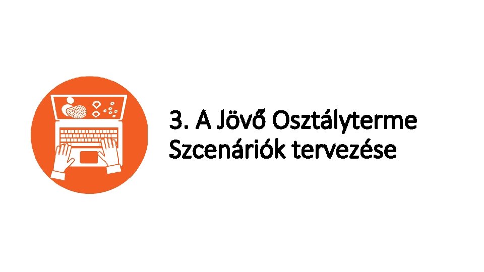 3. A Jövő Osztályterme Szcenáriók tervezése 