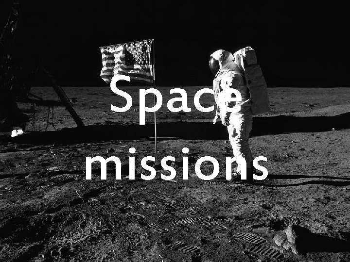 Space missions 