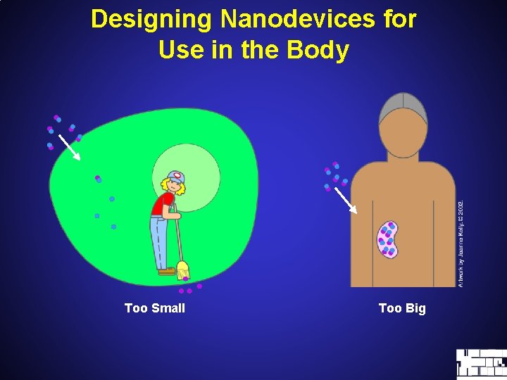 Designing Nanodevices for Use in the Body Too Small Too Big 