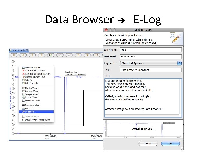 Data Browser E-Log 