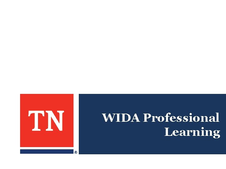 WIDA Professional Learning 