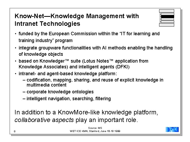 Developing a Knowledge Management Technology An Encompassing View