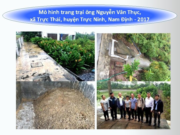 Mô hình trang trại ông Nguyễn Văn Thục, xã Trực Thái, huyện Trực Ninh,