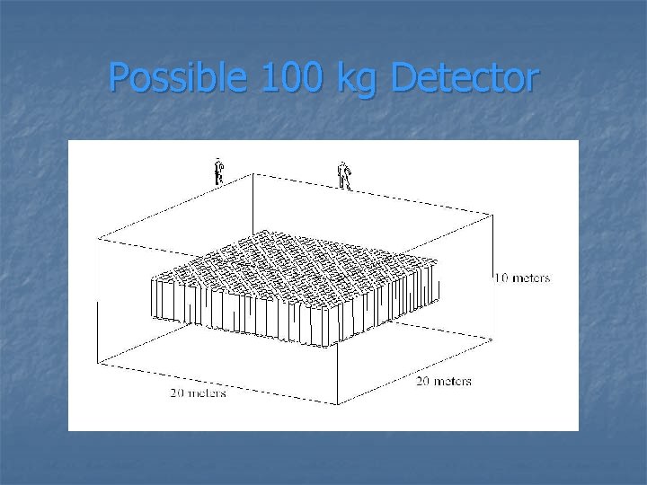 Possible 100 kg Detector 