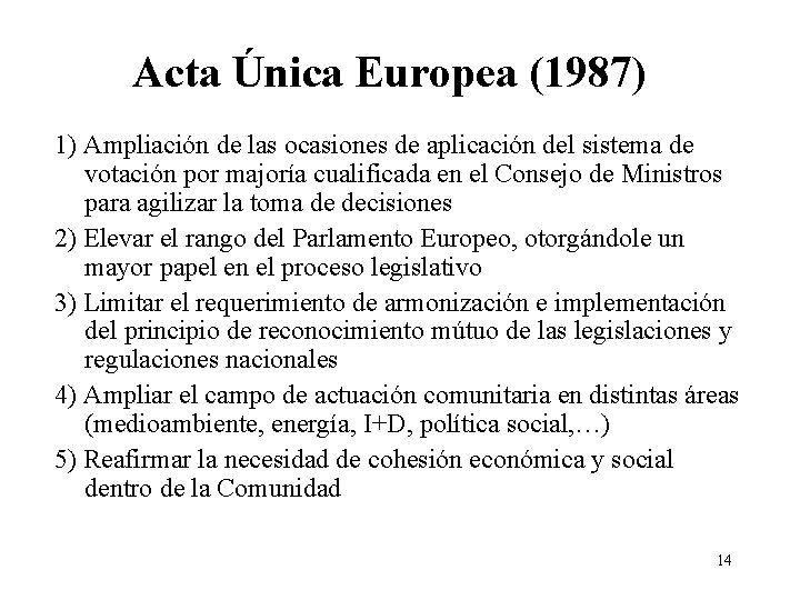 LA UNIN EUROPEA TEMA 2 ORIGEN Y EVOLUCIN