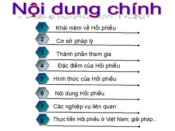 1 Khái niệm về Hối phiếu 2 Cơ sở pháp lý 3 Thành phần