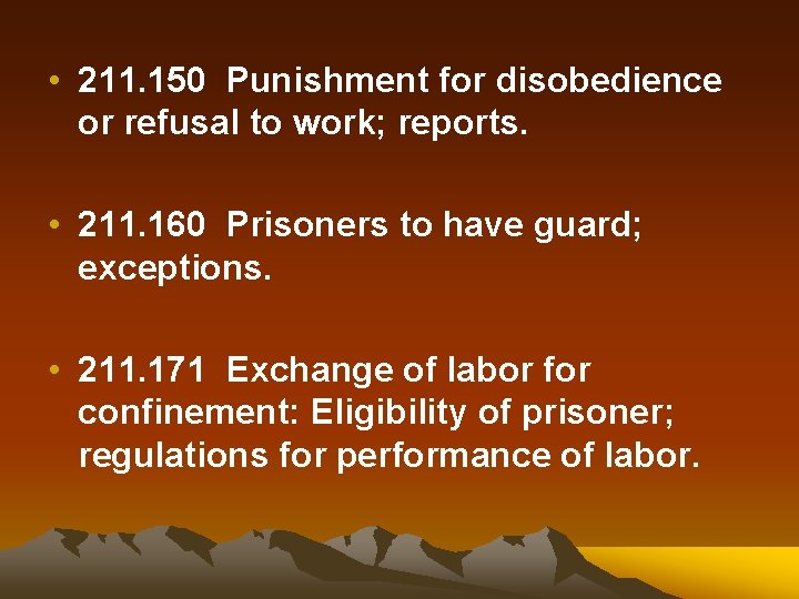  • 211. 150 Punishment for disobedience or refusal to work; reports. • 211.