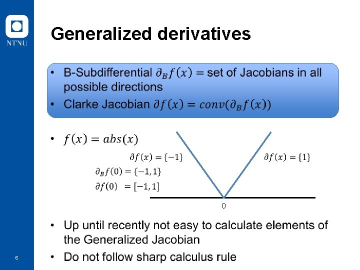 Generalized derivatives • 0 6 