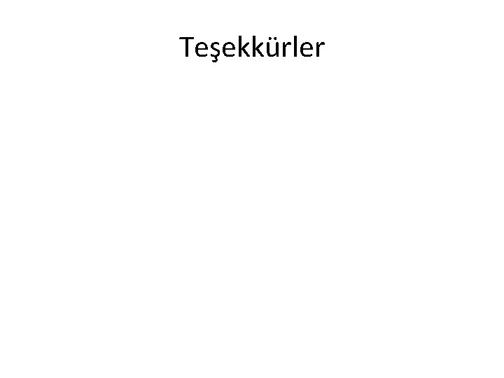 Teşekkürler 