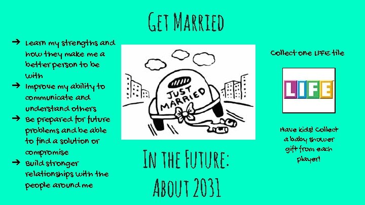 Get Married ➔ Learn my strengths and how they make me a better person