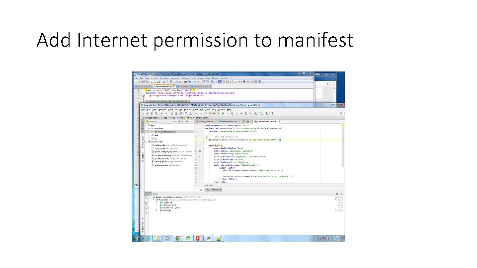 Add Internet permission to manifest 