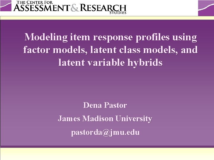 Modeling item response profiles using factor models, latent class models, and latent variable hybrids
