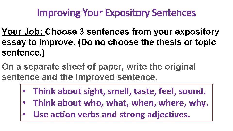 Sentences Using Expose Show Me Sentences Tell Me Sentences Show Me