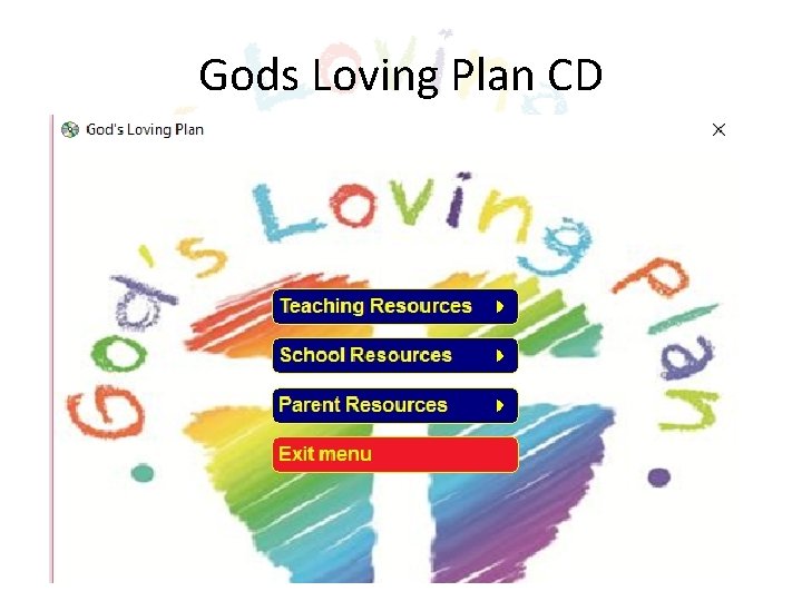Gods Loving Plan CD Gods Loving Plan CD