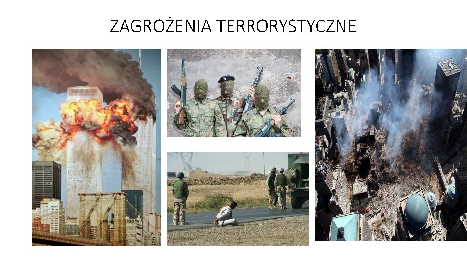 ZAGROŻENIA TERRORYSTYCZNE 