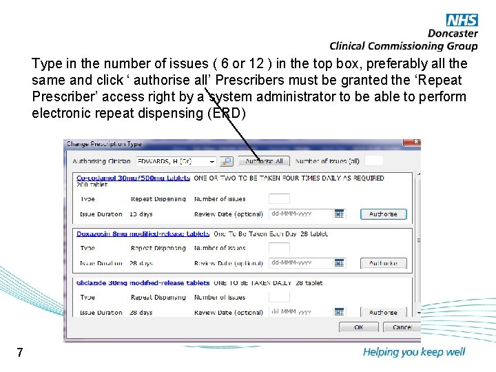 Type in the number of issues ( 6 or 12 ) in the top