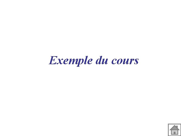 Exemple du cours 