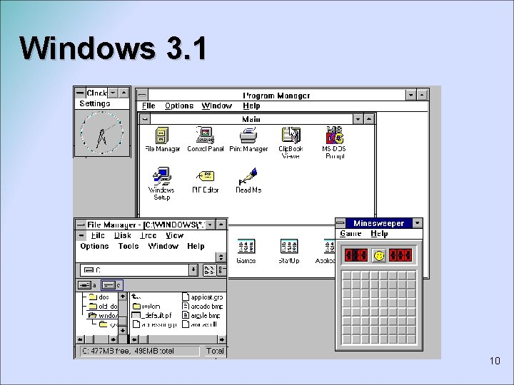 Windows 3. 1 10 