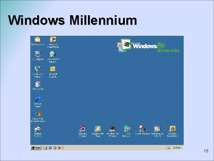 Windows Millennium 15 