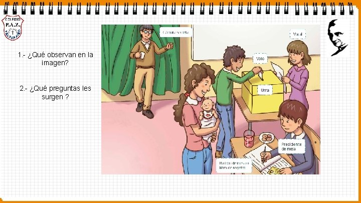 1. - ¿Qué observan en la imagen? 2. - ¿Qué preguntas les surgen ?