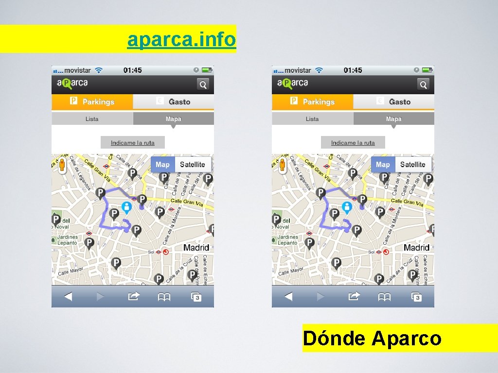 aparca. info Dónde Aparco 
