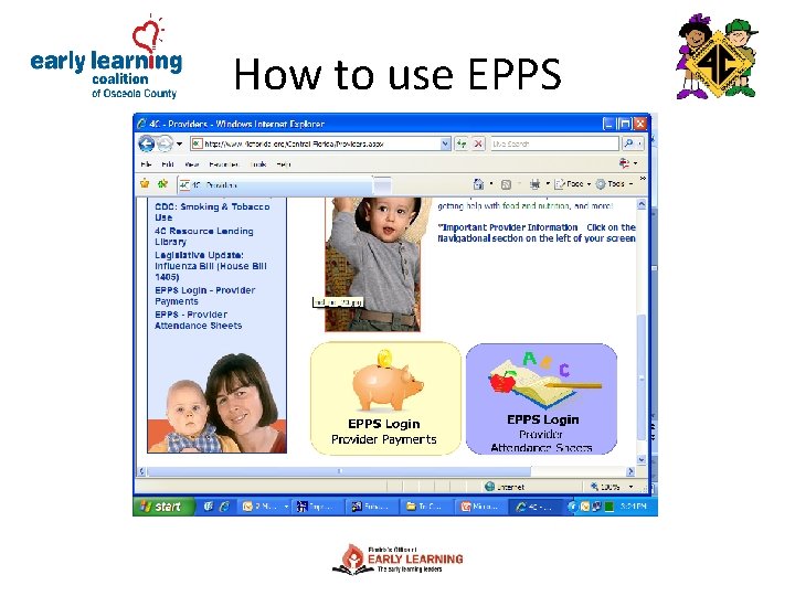 How to use EPPS 