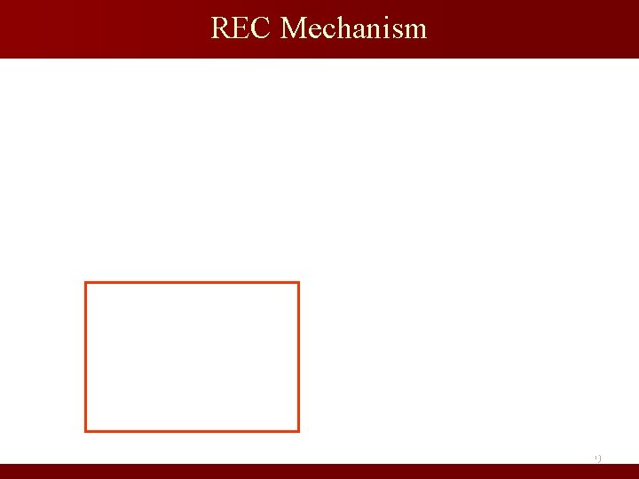REC Mechanism 19 