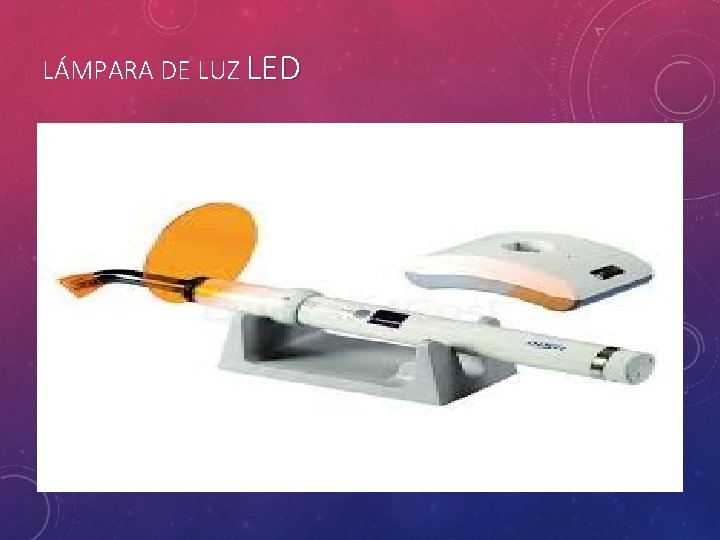 LÁMPARA DE LUZ LED 