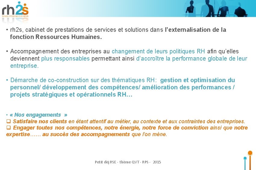  • rh 2 s, cabinet de prestations de services et solutions dans l’externalisation