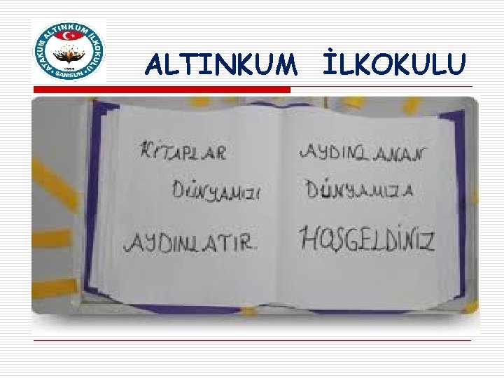 ALTINKUM İLKOKULU 