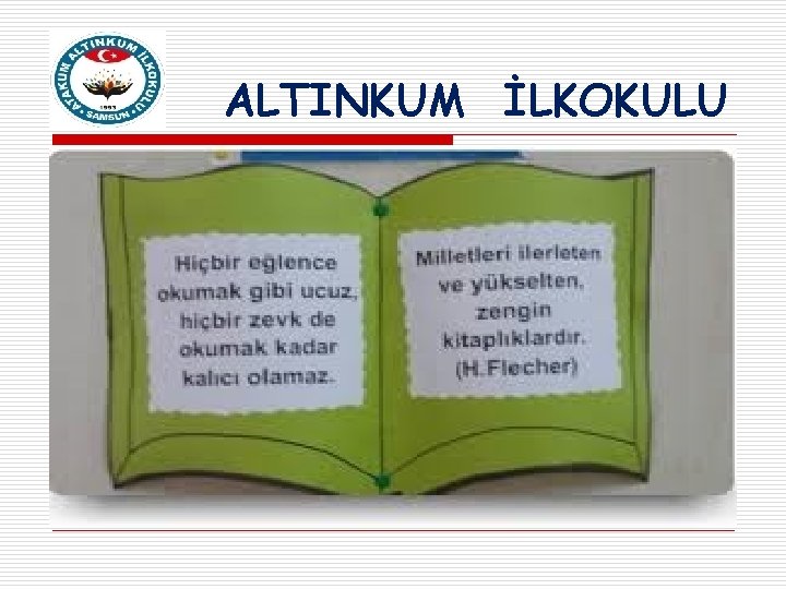 ALTINKUM İLKOKULU 