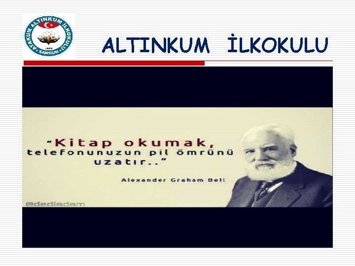ALTINKUM İLKOKULU 