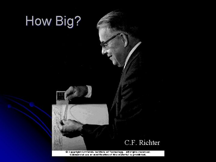 How Big? C. F. Richter 