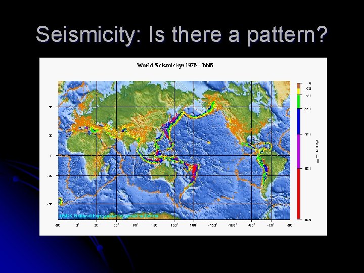 Seismicity: Is there a pattern? 