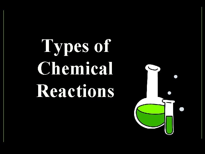 Types of Chemical Reactions 