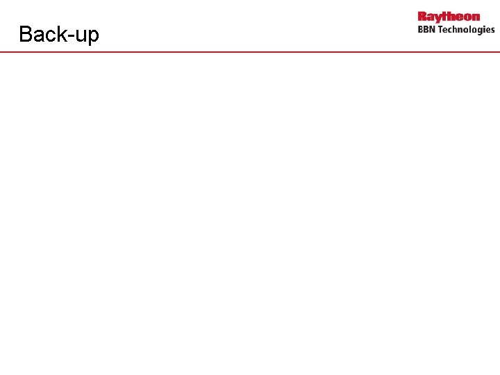 Back-up 