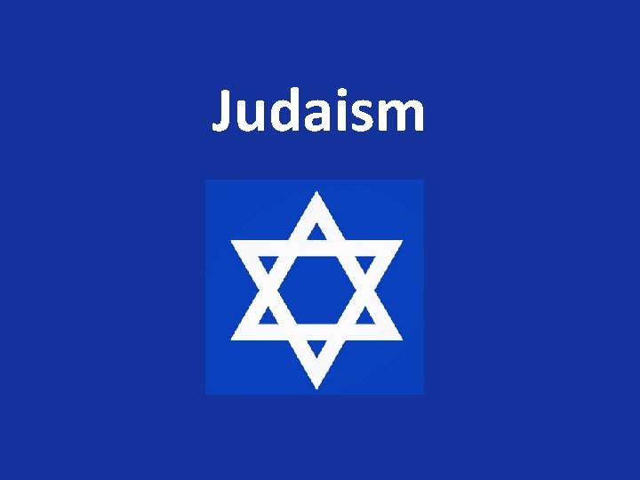 Judaism 