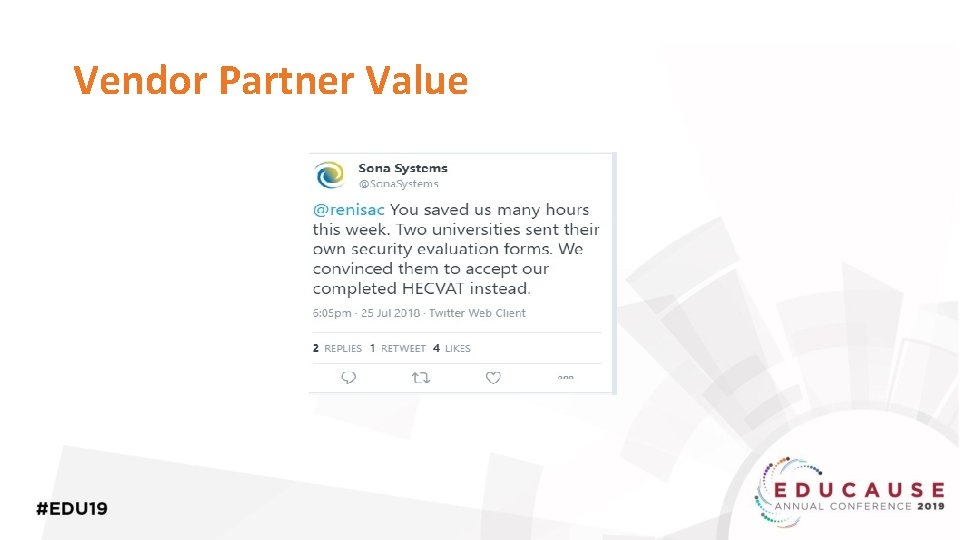 Vendor Partner Value 