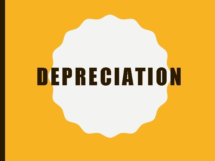 DEPRECIATION 