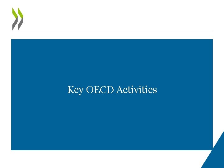 Key OECD Activities 