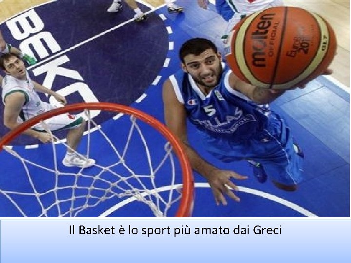 Il Basket è lo sport più amato dai Greci 