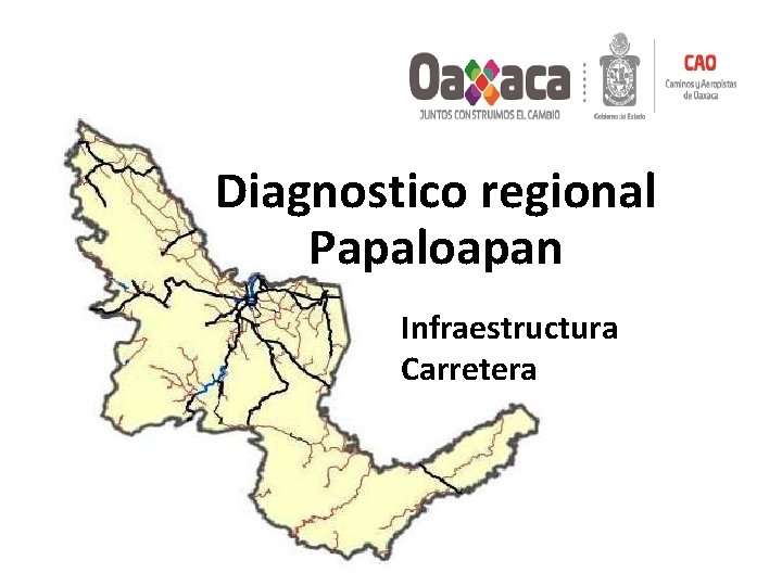 Diagnostico regional Papaloapan Infraestructura Carretera 