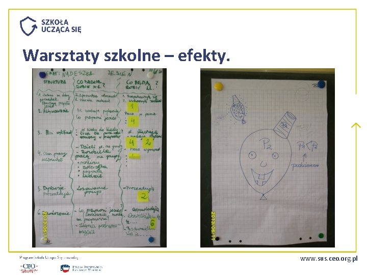 Warsztaty szkolne – efekty. www. sus. ceo. org. pl 