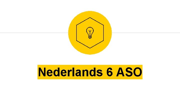 Nederlands 6 ASO 